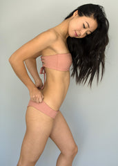 Dusty Rose + Naked Paradise BELLA BANDEAU