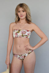 Spice + Hibiscus Floral BENNETT BANDEAU